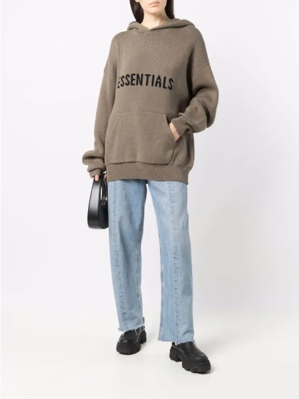 Essentials Fear of God Knit Hoodie - Medium
